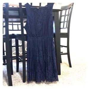 Xhilaration navy blue dress